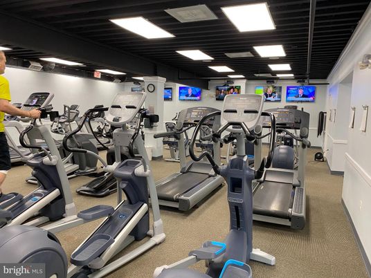 Fitness Equipment, Gym, Interior