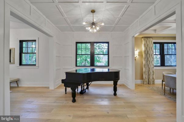 Interior, Pendant Lights, Piano, Wood Texture Flooring