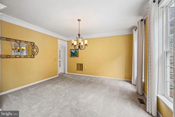 Chandelier, Empty room, Interior