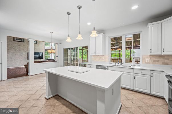 Interior, Kitchen, Pendant Lights, Recessed Lighting