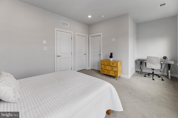 Bedroom, Home Office, Interior, Recessed Lighting