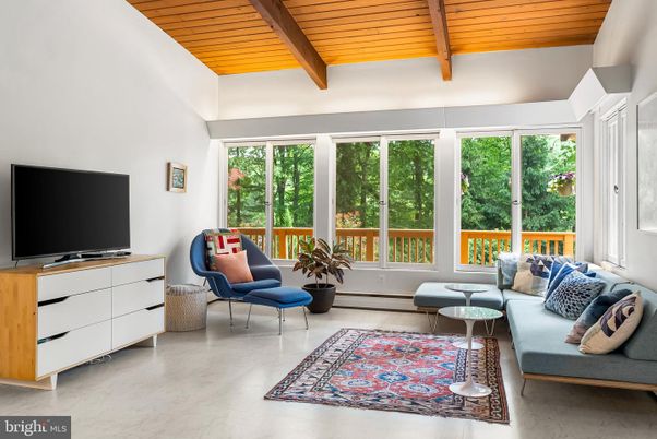Interior, Living room, Sun Room, Wooden Beams, Wooden Ceilings