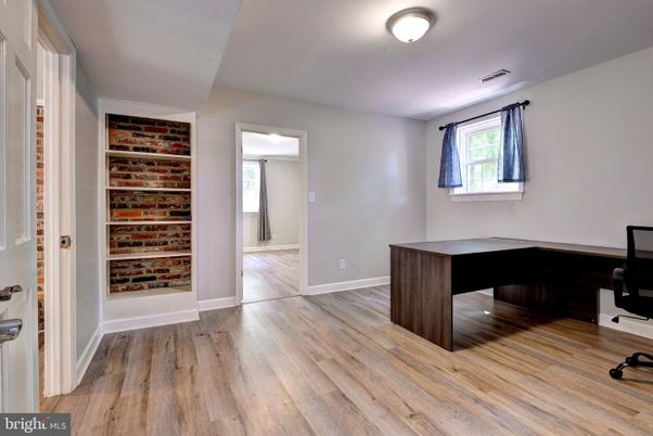 Interior, Stone Walls, Wood Texture Flooring