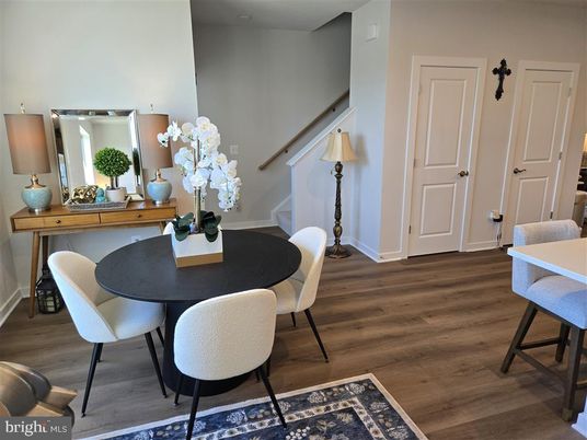 Dining room, Interior, Wood Texture Flooring
