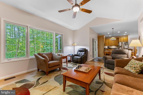 Interior, Kitchen, Living room, Pendant Lights, Recessed Lighting, Stainless Steel Appliances, Wood Texture Flooring