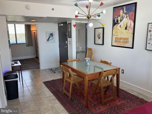 Dining room, Interior, Pendant Lights