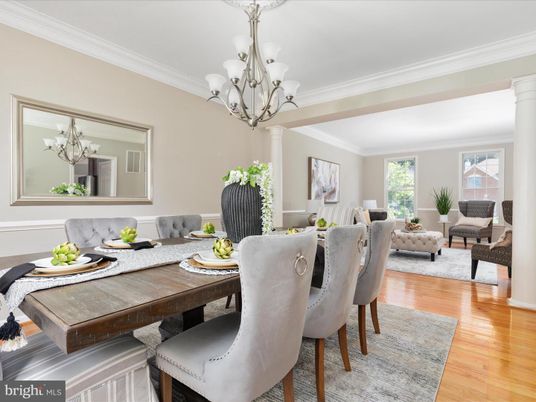 Chandelier, Dining room, Interior, Living room, Wood Texture Flooring