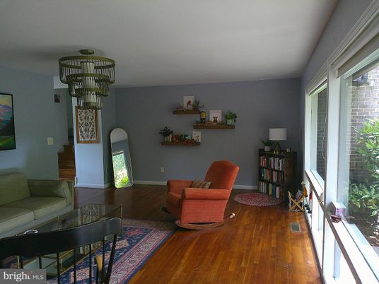 Chandelier, Interior, Living room, Wood Texture Flooring