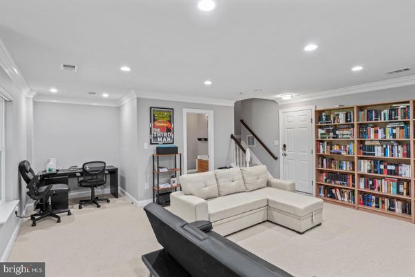 Home Office, Interior, Recessed Lighting