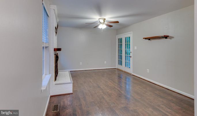 Empty room, Interior, Wood Texture Flooring