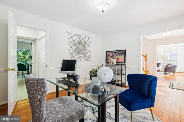 Home Office, Interior, Wood Texture Flooring