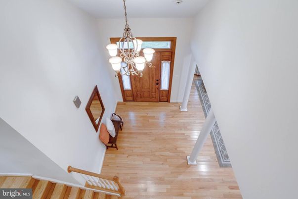 Chandelier, Interior, Wood Texture Flooring