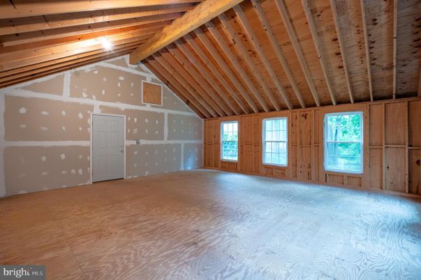 Empty room, Interior, Wooden Beams, Wooden Ceilings, Wood Texture Flooring, Wooden Walls