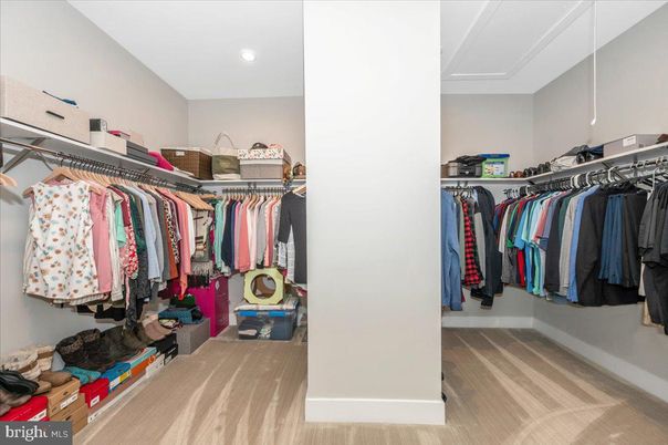 Interior, Recessed Lighting, Walk-in Closets, Wood Texture Flooring