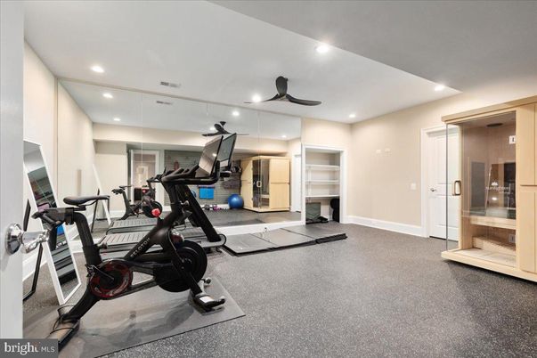 Fitness Equipment, Interior, Recessed Lighting