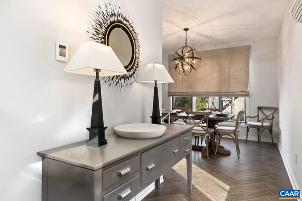 Chandelier, Dining room, Interior, Pendant Lights, Wood Texture Flooring