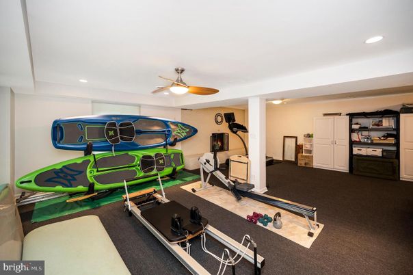 Fitness Equipment, Interior, Recessed Lighting