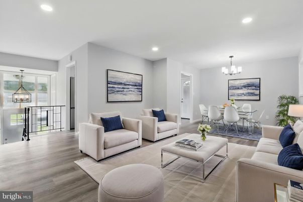 Chandelier, Dining room, Interior, Living room, Recessed Lighting, Wood Texture Flooring