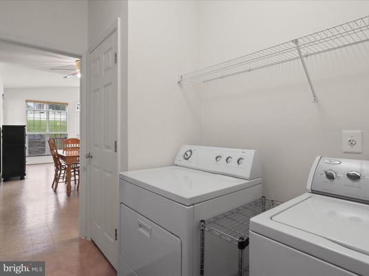 Dining room, Interior, Utility Closets, Washer