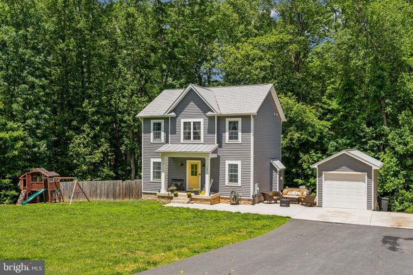 Backyard, Detached Garage, Exterior, Facade, Playground, Queen Anne Victorian