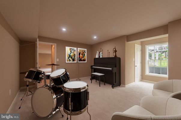 Interior, Piano, Recessed Lighting