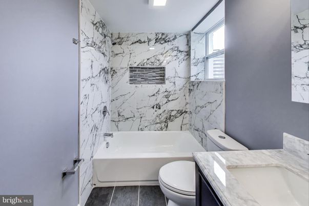 Bathroom, Interior, Marble Walls
