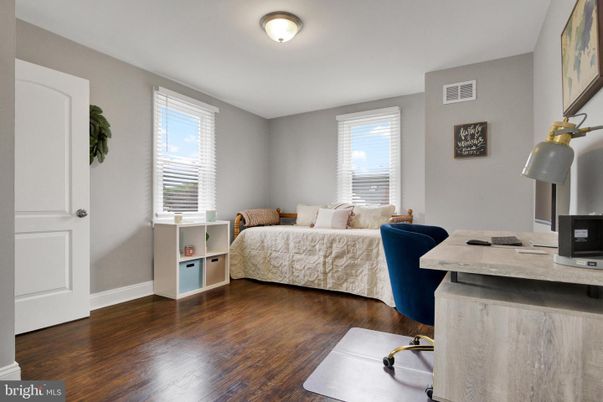 Bedroom, Home Office, Interior, Wood Texture Flooring