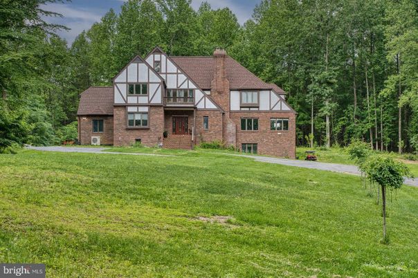 Backyard, Exterior, Facade, Brick Facade, Tudor Revival