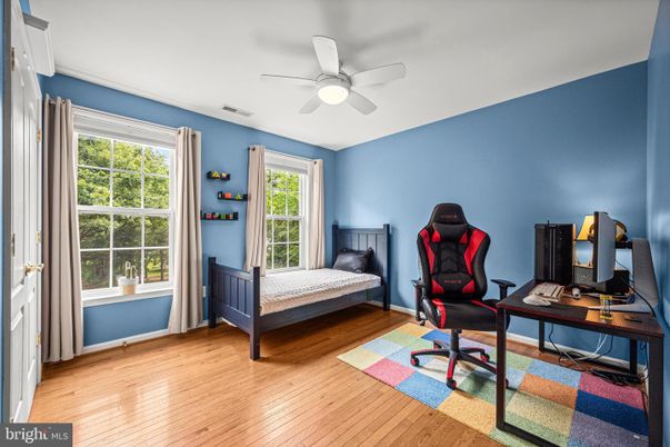 Bedroom, Home Office, Interior, Wood Texture Flooring