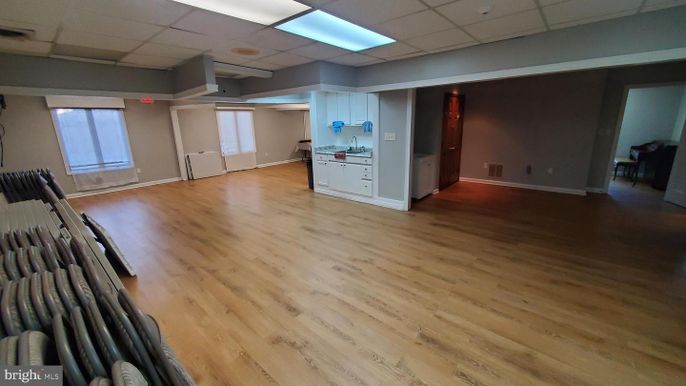 Empty room, Interior, Kitchen, Wood Texture Flooring