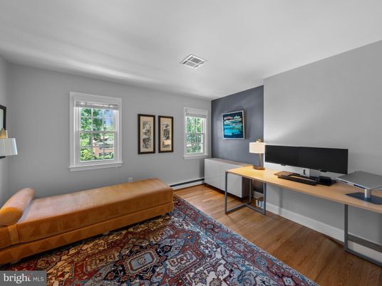 Home Office, Interior, Wood Texture Flooring