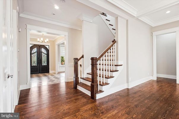 Chandelier, Interior, Recessed Lighting, Wood Texture Flooring