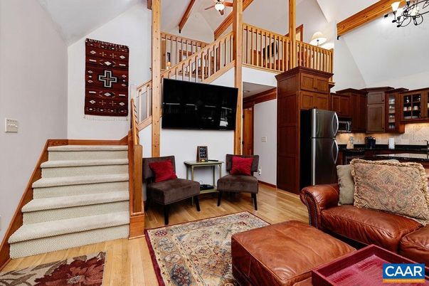 Interior, Kitchen, Living room, Wood Texture Flooring
