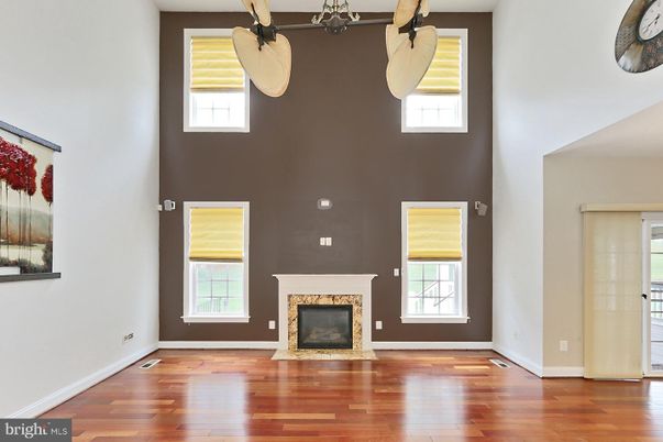 Fireplace, Interior, Wood Texture Flooring