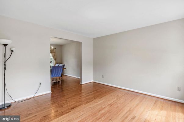 Dining room, Empty room, Interior, Wood Texture Flooring