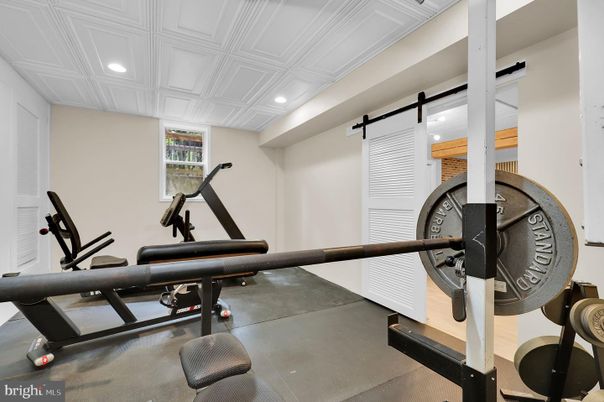 Fitness Equipment, Interior, Recessed Lighting