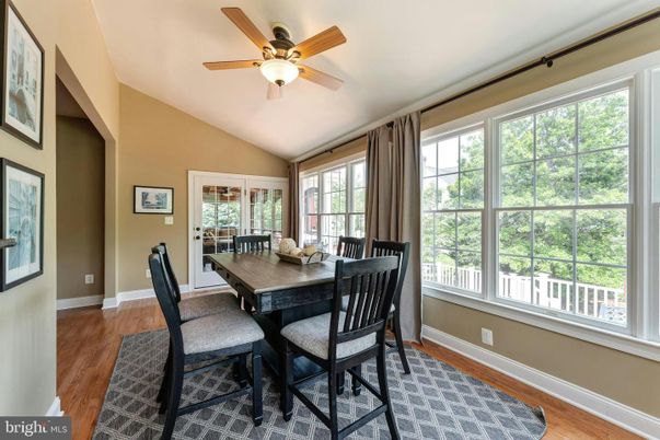 Dining room, Interior, Wood Texture Flooring