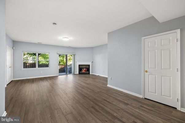 Empty room, Fireplace, Interior, Wood Texture Flooring