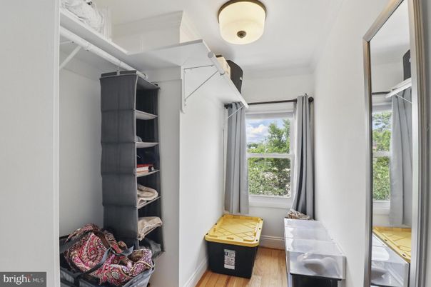 Interior, Walk-in Closets, Wood Texture Flooring