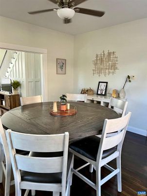 Dining room, Interior, Wood Texture Flooring