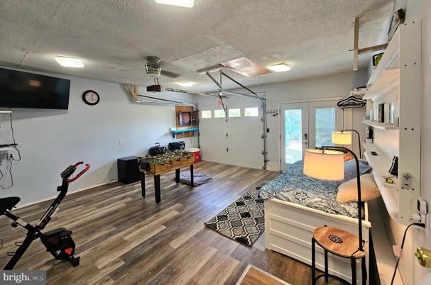 Fitness Equipment, Interior, Wood Texture Flooring