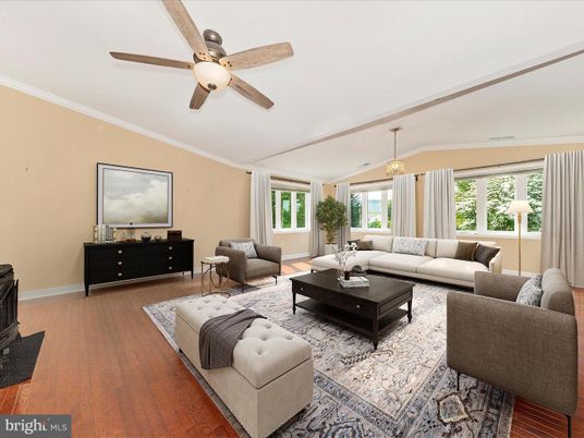 Interior, Living room, Pendant Lights, Wood Texture Flooring