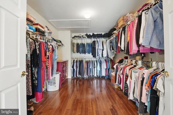 Interior, Walk-in Closets, Wood Texture Flooring