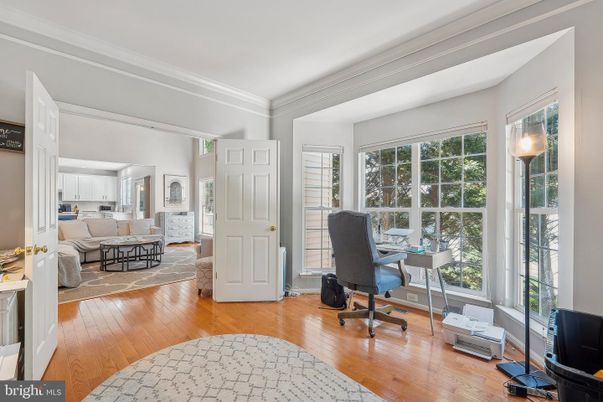 Home Office, Interior, Wood Texture Flooring