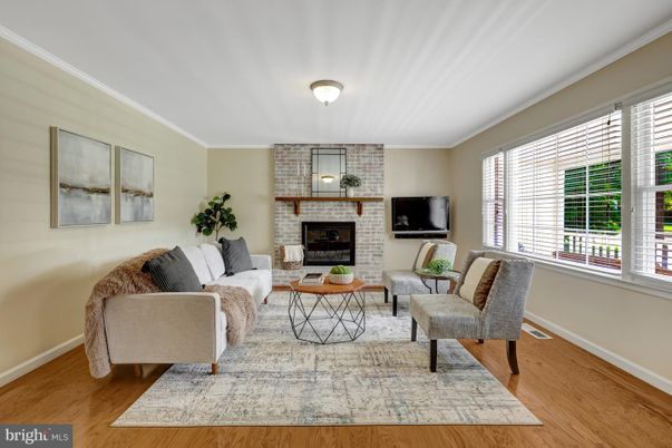 Fireplace, Interior, Living room, Stone Walls, Wood Texture Flooring