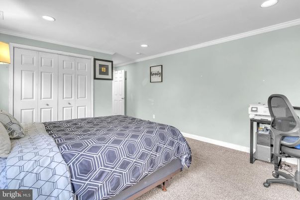 Bedroom, Home Office, Interior, Recessed Lighting