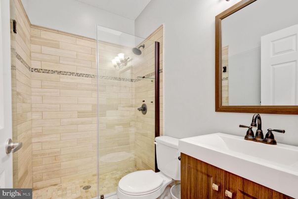 Bathroom, Glass Shower, Interior