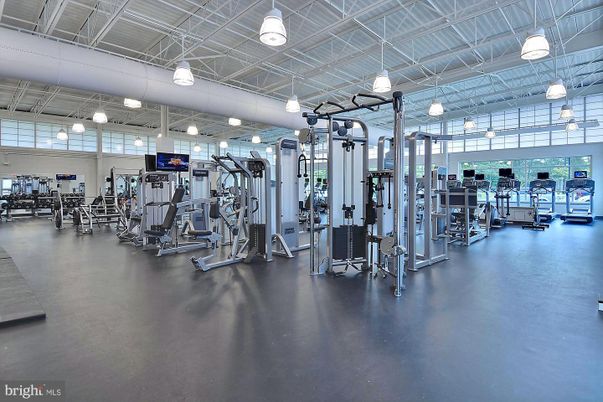 Fitness Equipment, Gym, Interior, Pendant Lights