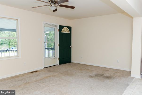 Empty room, Interior