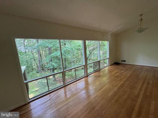 Empty room, Interior, Wood Texture Flooring